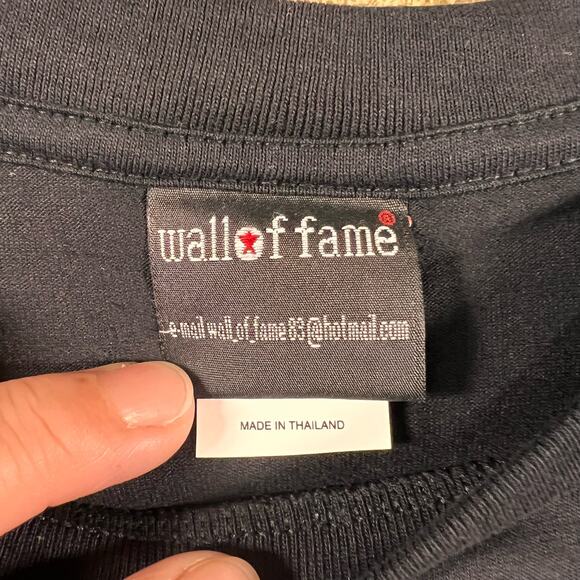 Vintage, NWOT, Red Hot Chili Peppers, Asterisk 1998, Wall of Fame Tag, Size: M, - Picture 6 of 8